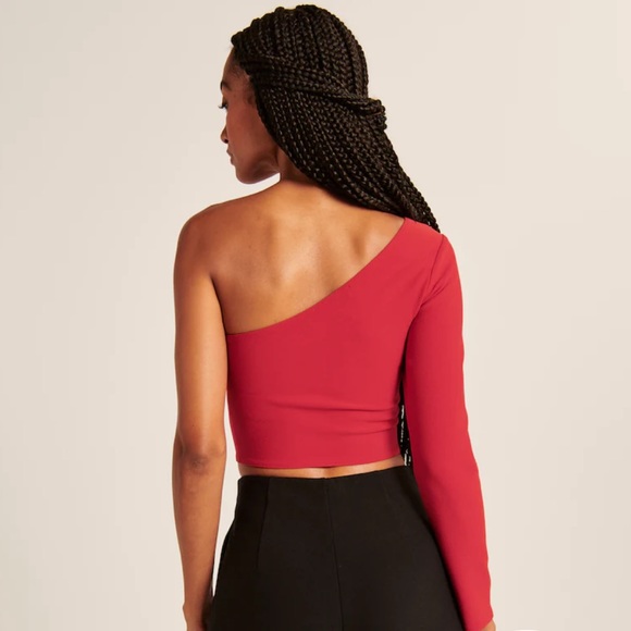 NWT Abercrombie one shoulder top - Picture 3 of 6